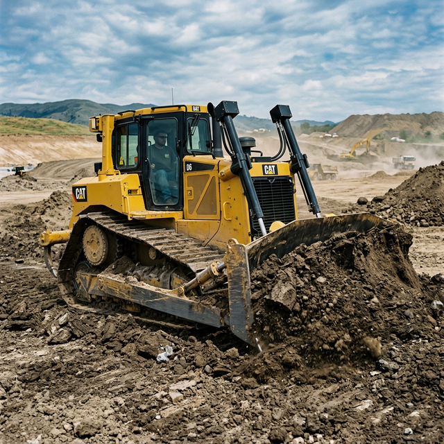CAT D6 Bulldozer
