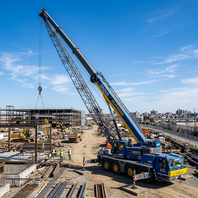 Mobile Hydraulic Crane